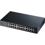 Zyxel GS1900-24E-EU0103F switch di rete Gestito L2 Gigabit Ethernet (10/100/1000) 1U Nero, Interruttore Gestito, L2, Gigabit Ethernet (10/100/1000), Montaggio rack, 1U, Montabile a parete