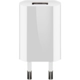 goobay 44950 Caricabatterie per dispositivi mobili Bianco Interno bianco, Interno, AC, 5 V, IP20, Bianco