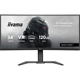 iiyama GCB3482WQSU-B1 Monitor PC 86,4 cm (34") 3440 x 1440 Pixel UltraWide Quad HD LED Nero, Monitor di gioco Nero, 86,4 cm (34"), 3440 x 1440 Pixel, UltraWide Quad HD, LED, 0,6 ms, Nero