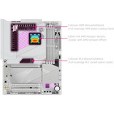 Alphacool Apex Monoblock X870 AORUS ELITE WIFI7 ICE, Dissipatore di calore bianco