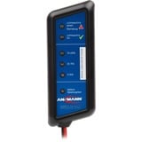 Ansmann Vehicle power check tester per batterie Nero, Strumento di misura Nero, Portezione oltre il voltaggio, Nero