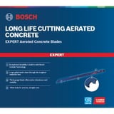 Bosch 2 608 900 413 lama per sega a gattuccio, sega a traforo e sega universale Lama per sega universale Carburo 1 pz Lama per sega universale, Calcestruzzo cellulare, Carburo, Blu, 35 cm, 1,27 cm