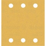 Bosch 2 608 900 894 fornitura per utensili rotanti per molatura/levigatura Legno Carta abrasiva, Foglio abrasivo Carta abrasiva, Legno, Bosch, Marrone, Rettangolare, 107 mm