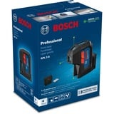 Bosch GPL 3 G Professional Livella da puntamento 30 m 500-540 nm (< 10mW), Punto laser blu/Nero, 30 m, 0,35 mm/m, 4°, 4 s, Orizzontale/Verticale, Verde