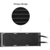 Chieftec CLC-360-VRM-BLK, Raffreddamento ad acqua Nero