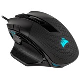 Corsair Nightsword RGB mouse Mano destra USB tipo A Ottico 18000 DPI, Mouse da gioco Nero, Mano destra, Ottico, USB tipo A, 18000 DPI, Nero