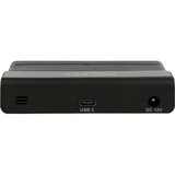 DeLOCK Hub esterno USB 3.2 Gen 2 a 4 porte 10Gbps, Hub USB Nero