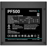 DeepCool PF500 alimentatore per computer 500 W 20+4 pin ATX ATX Nero, Alimentatore PC Nero, 500 W, 220 - 240 V, 50 Hz, 100 W, 480 W, 100 W