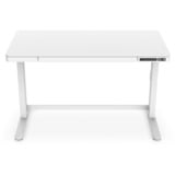 Digitus Scrivania regolazione elettricamente in altezza con postazione di ricarica USB e cassetto, Tabella bianco, Cina, 72 cm, 121 cm, 1200 mm, 600 mm, 1210 mm