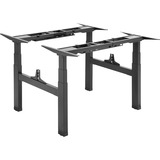 Digitus Struttura per tavolo doppio con altezza regolabile elettricamente, 2 postazioni di lavoro, Base Nero, 2 postazioni di lavoro, 125 kg, Elettrico, 38 mm/s, 4 gamba/gambe, Nero, Pulsanti