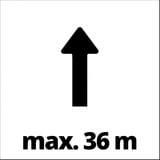 EINHELL GC-WW 6538 650 W 3,6 bar 3800 l/h rosso/Nero, 650 W, AC, 3,6 bar, 3800 l/h, IPX4, Nero, Rosso