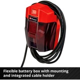 EINHELL GE-SP 18 Li - Solo 0,8 bar 5000 l/h rosso/Nero, Batteria, 0,8 bar, 5000 l/h, Nero, Rosso