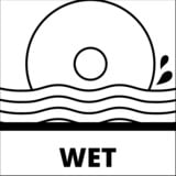 EINHELL Levigatrice a umido TC-WG 200, Smerigliatrici da banco rosso/Nero