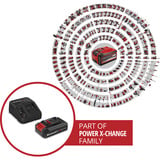 EINHELL PXC-Starter-Kit Set batteria e caricabatterie Nero/Rosso, Set batteria e caricabatterie, 2,5 Ah, 18 V, Nero, Rosso, 0,83 h, 200 - 250 V