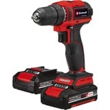 EINHELL Power X-Change Trapano avvitatore a batteria TE-CD 18/40 Li BL, 18Volt rosso/Nero