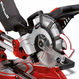 EINHELL Sega combinata da banco scorrevole e ingletatrice, Sega mitra/Troncatrice rosso/Nero
