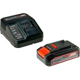 Einhell PXC-Starter-Kit Set batteria e caricabatterie Nero, Set batteria e caricabatterie, 2,5 Ah, 18 V, Nero, Rosso, 0,83 h, 200 - 250 V