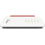 FRITZ! FRITZ!Box 6670, Router bianco/Rosso, Box 6670, Wi-Fi 7 (802.11be), Dual-band (2.4 GHz/5 GHz), Collegamento ethernet LAN, Bianco, Router da tavolo
