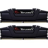 G.Skill Ripjaws V F4-4400C19D-64GVK memoria 64 GB 2 x 32 GB DDR4 4400 MHz Nero, 64 GB, 2 x 32 GB, DDR4, 4400 MHz