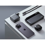 Intenso Alimentatore GaN + cavo, Caricabatterie Nero