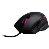 Inter-Tech GT-100 RGB mouse Mano destra USB tipo A Ottico 6400 DPI Nero, Mano destra, Ottico, USB tipo A, 6400 DPI, Nero