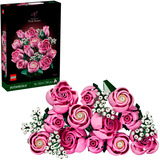 LEGO Bouquet di fiori rosa Botanicals (con vaso), Giochi di costruzione 