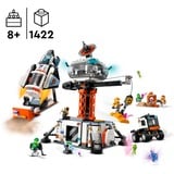 LEGO City Base spaziale e piattaforma di lancio, Giochi di costruzione Set da costruzione, 8 anno/i, Plastica, 1422 pz, 2,31 kg