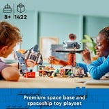 LEGO City Base spaziale e piattaforma di lancio, Giochi di costruzione Set da costruzione, 8 anno/i, Plastica, 1422 pz, 2,31 kg