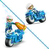 LEGO DUPLO Town Moto della polizia blu, Giochi di costruzione 