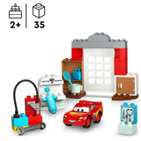 LEGO DUPLO │ Disney e Pixar 10456 La Visita di McQueen all’Officina di Doc, Macchina Giocattolo e Accessori per Bambini da 2+, Giochi di costruzione Macchina Giocattolo e Accessori per Bambini da 2+, Set da costruzione, 2 anno/i, Plastica, 35 pz, 552 g