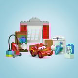 LEGO DUPLO │ Disney e Pixar 10456 La Visita di McQueen all’Officina di Doc, con Macchina Giocattolo e Accessori per Bambini 2+, Giochi di costruzione con Macchina Giocattolo e Accessori per Bambini 2+, Set da costruzione, 2 anno/i, Plastica, 35 pz, 552 g