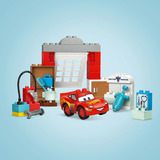 LEGO La visita di McQueen all’officina di Doc, Giochi di costruzione Set da costruzione, 2 anno/i, Plastica, 35 pz, 552 g