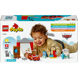 LEGO La visita di McQueen all’officina di Doc, Giochi di costruzione Set da costruzione, 2 anno/i, Plastica, 35 pz, 552 g