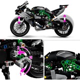 LEGO Motocicletta Kawasaki Ninja H2R, Giochi di costruzione Set da costruzione, 10 anno/i, Plastica, 643 pz, 873 g
