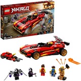 LEGO NINJAGO Super-bolide Ninja X-1 - 71737, Giochi di costruzione Set da costruzione, Ragazzo/Ragazza, 8 anno/i, 599 pezzo(i), 861 g