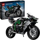 LEGO Technic 42170 Motocicletta Kawasaki Ninja H2R, Giochi per Bambini10+, Modellino di Moto Giocattolo in Scala da Costruire, Giochi di costruzione Giochi per Bambini10+, Modellino di Moto Giocattolo in Scala da Costruire, Set da costruzione, 10 anno/i, Plastica, 643 pz, 873 g