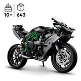 LEGO Technic 42170 Motocicletta Kawasaki Ninja H2R, Giochi per Bambini10+, Modellino di Moto Giocattolo in Scala da Costruire, Giochi di costruzione Giochi per Bambini10+, Modellino di Moto Giocattolo in Scala da Costruire, Set da costruzione, 10 anno/i, Plastica, 643 pz, 873 g