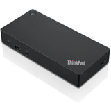 Lenovo 40AS0090EU, Docking station Nero