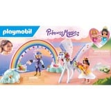 PLAYMOBIL Princess Magic Pegaso celestiale con arcobaleno, Giochi di costruzione 