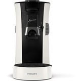 Philips Senseo CSA230/01 macchina per caffè Automatica Macchina per caffè a cialde 0,9 L, Macchina a cialde bianco/Nero, Macchina per caffè a cialde, 0,9 L, Cialde caffè, 1450 W, Nero, Bianco