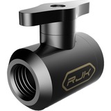 RAIJINTEK RJK Draining Valve Black, Valvola Nero
