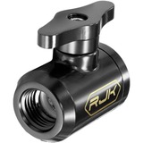 RAIJINTEK RJK Draining Valve Black, Valvola Nero