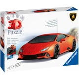 Ravensburger 11238 puzzle Puzzle 3D 108 pz Veicoli rosso, 108 pz, Veicoli, 8 anno/i