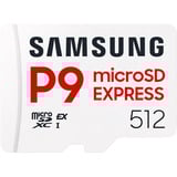 Samsung P9 Express 512 GB microSDXC, Scheda di memoria bianco