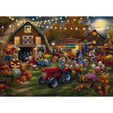 Schmidt Spiele Thomas Kinkade Studios: Disney - Mickey & Minnie Pumpkin Festival, Puzzle 