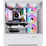 Sharkoon AK6 RGB    , Chassis Tower bianco