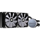 Sharkoon S70 RGB AIO 240mm, Raffreddamento ad acqua Nero