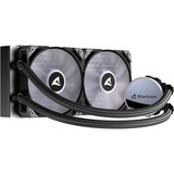 Sharkoon S70 RGB AIO 240mm, Raffreddamento ad acqua Nero