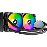 Sharkoon S70 RGB AIO 240mm, Raffreddamento ad acqua Nero