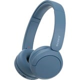 Sony Cuffie Bluetooth wireless WH-CH520 - Durata della batteria fino a 50 ore con ricarica rapida, stile on-ear - Blu celeste, stile on-ear - Blu, Wireless, Musica e Chiamate, 147 g, Auricolare, Blu